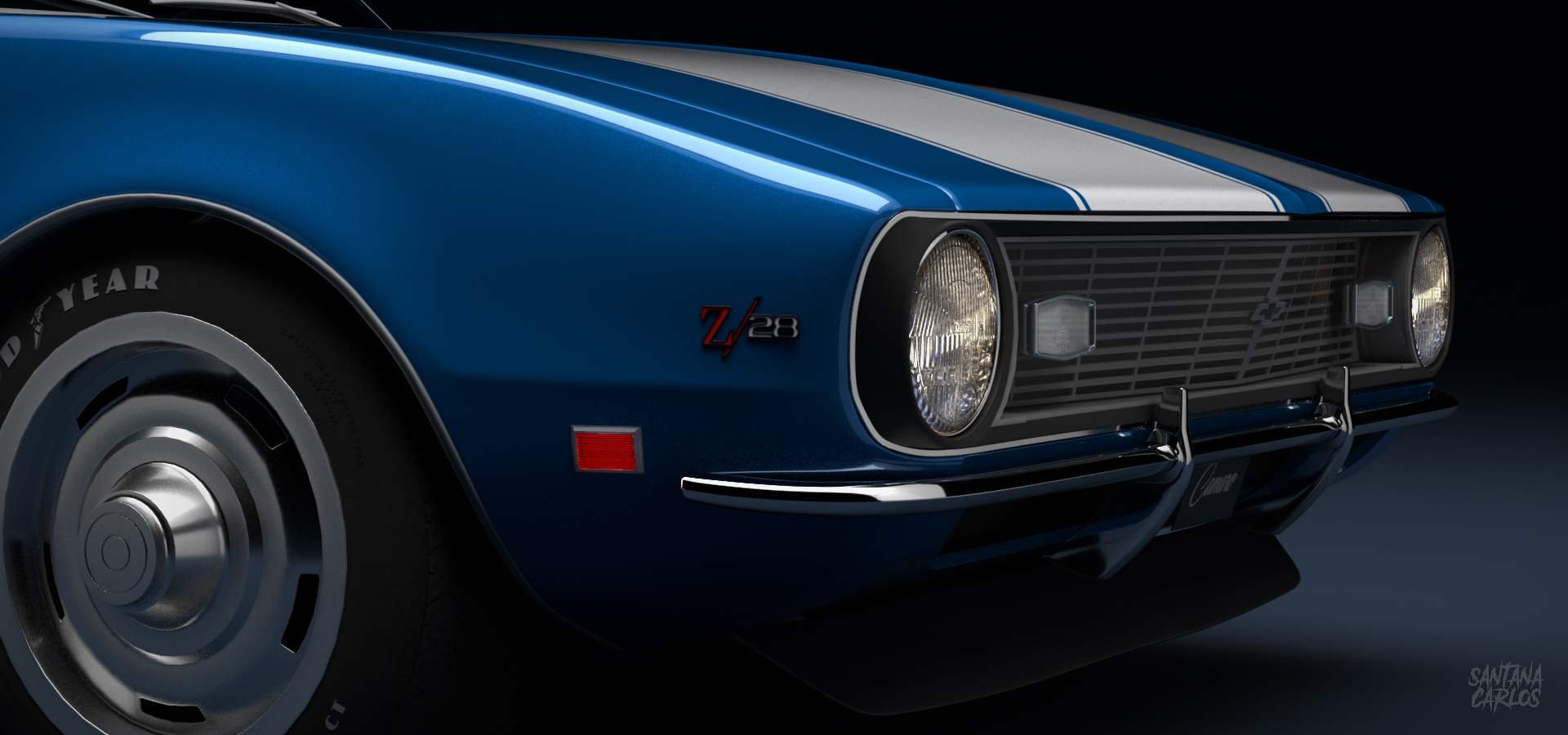 Camaro Render