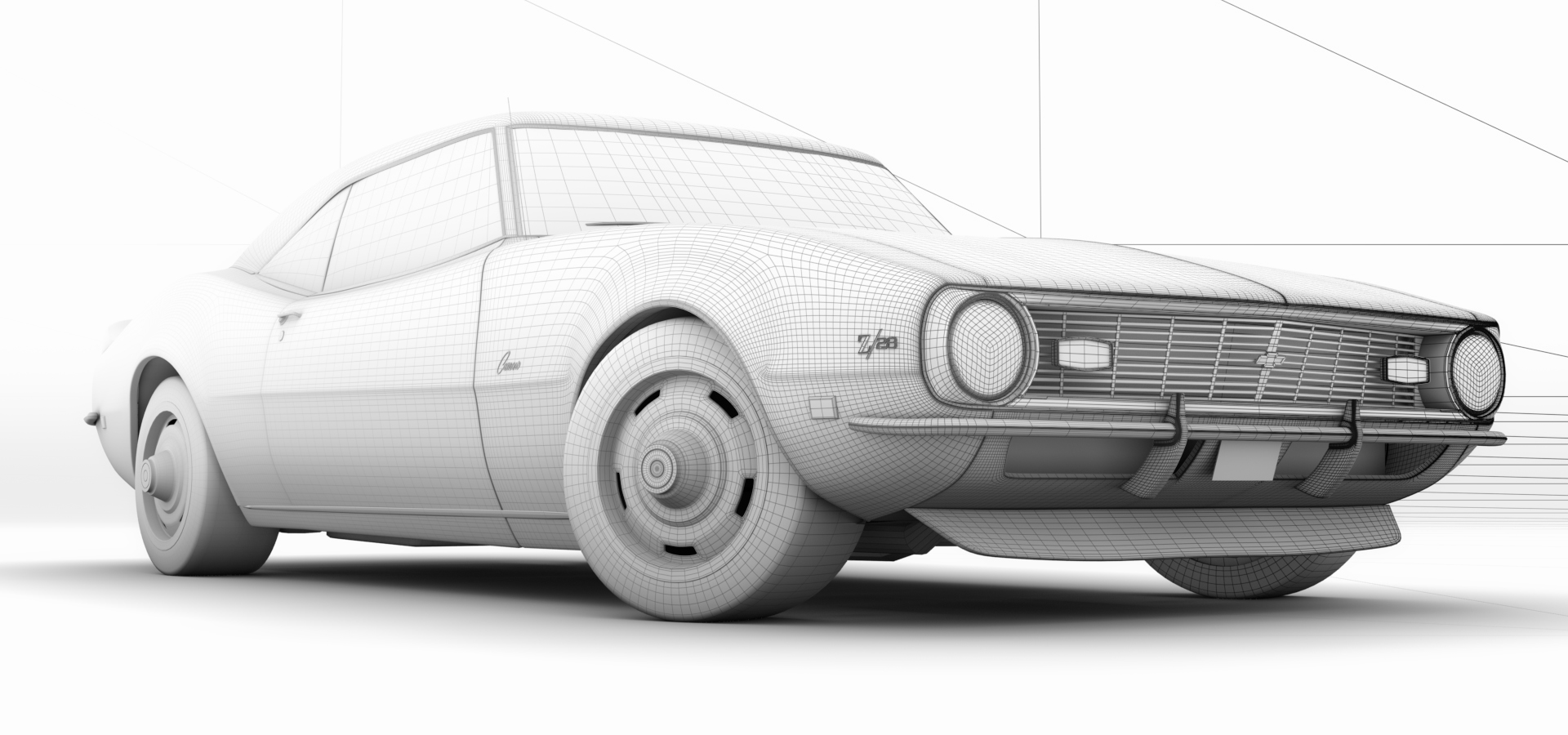 Camaro Render